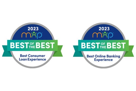2023 MemberXP Best of the Best Award seals