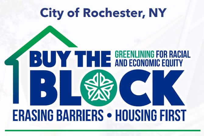 City of Rochester Buy the Block logo