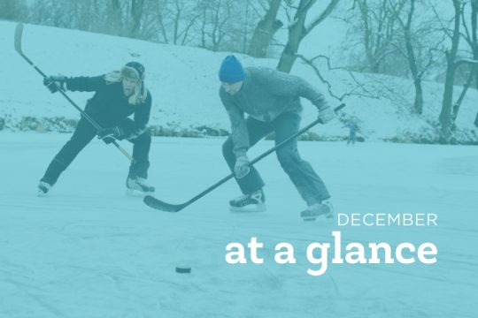 December at a glance