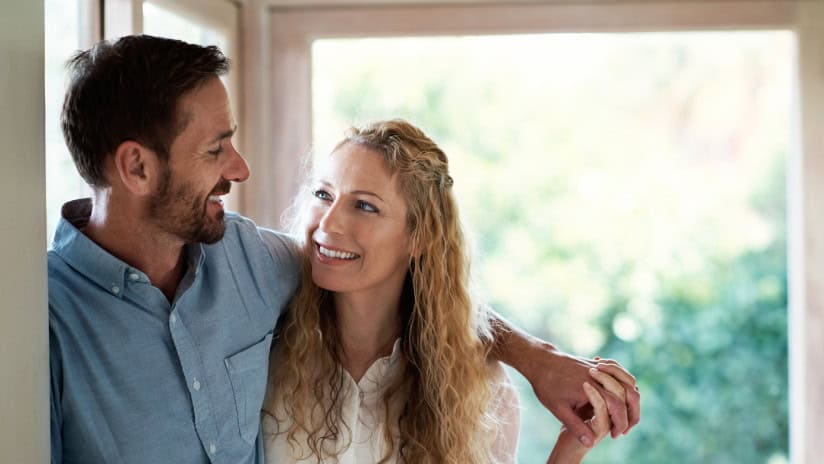 Couple in home