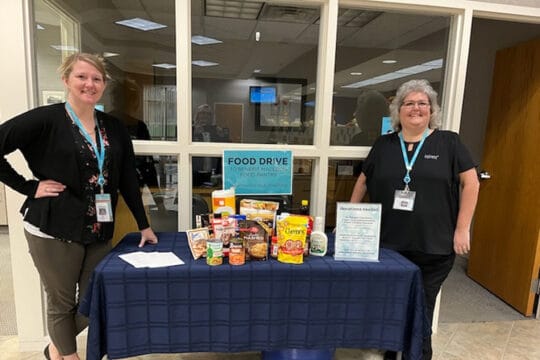 Macedon food drive