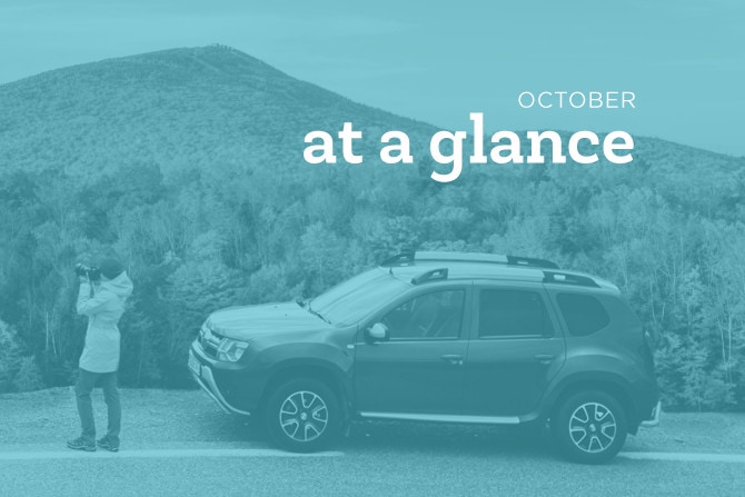 October At a Glance