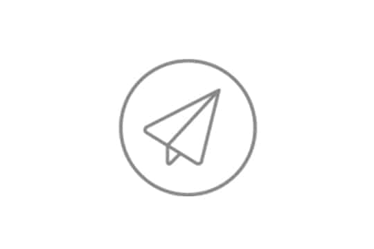 Paper airplane icon