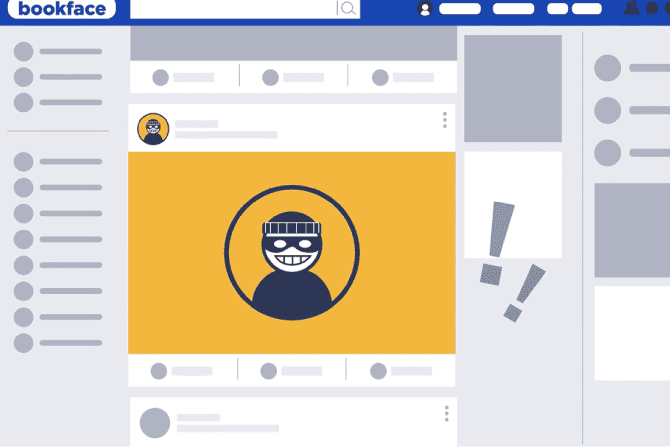 Screenshot from Social Media Scams video