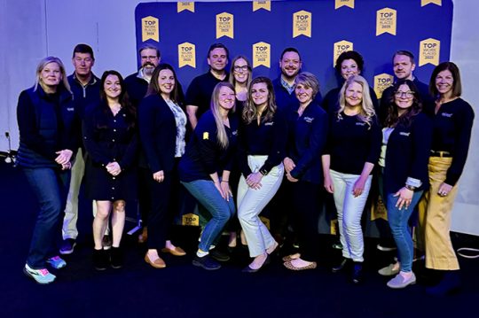 Top Workplace 2025 event group photo