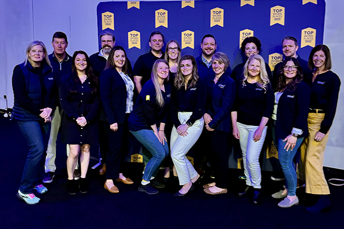 Top Workplace 2025 event group photo