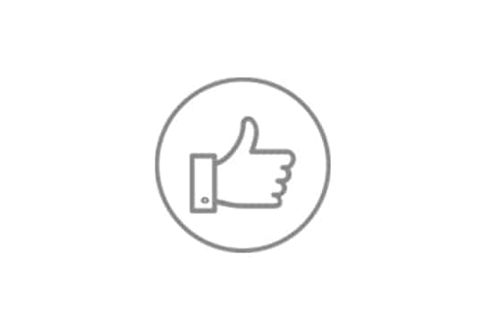 Thumbs-up icon