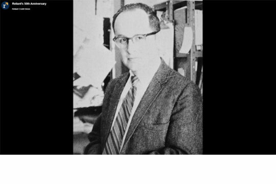 Thumbnail from 50th anniversary video - photo of Donald K. Rhine