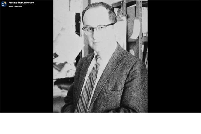 Thumbnail from 50th anniversary video - photo of Donald K. Rhine