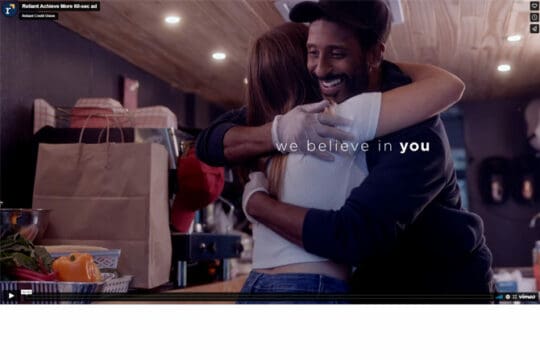 Thumbnail from We Believe in You commercial