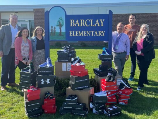 brockport feet forward sneaker donation